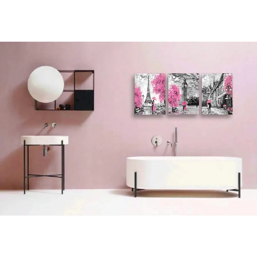 Wall Art  Eiffel Tower 3-piece set